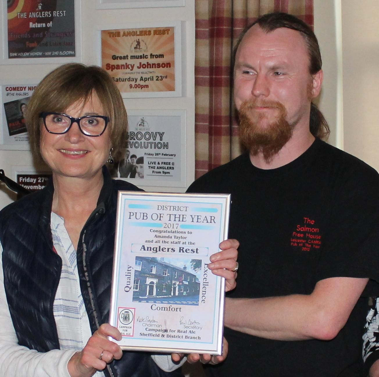 Sheffield CAMRA District Pub of the Year 2017. (Party, Award). Published on 20-05-2017