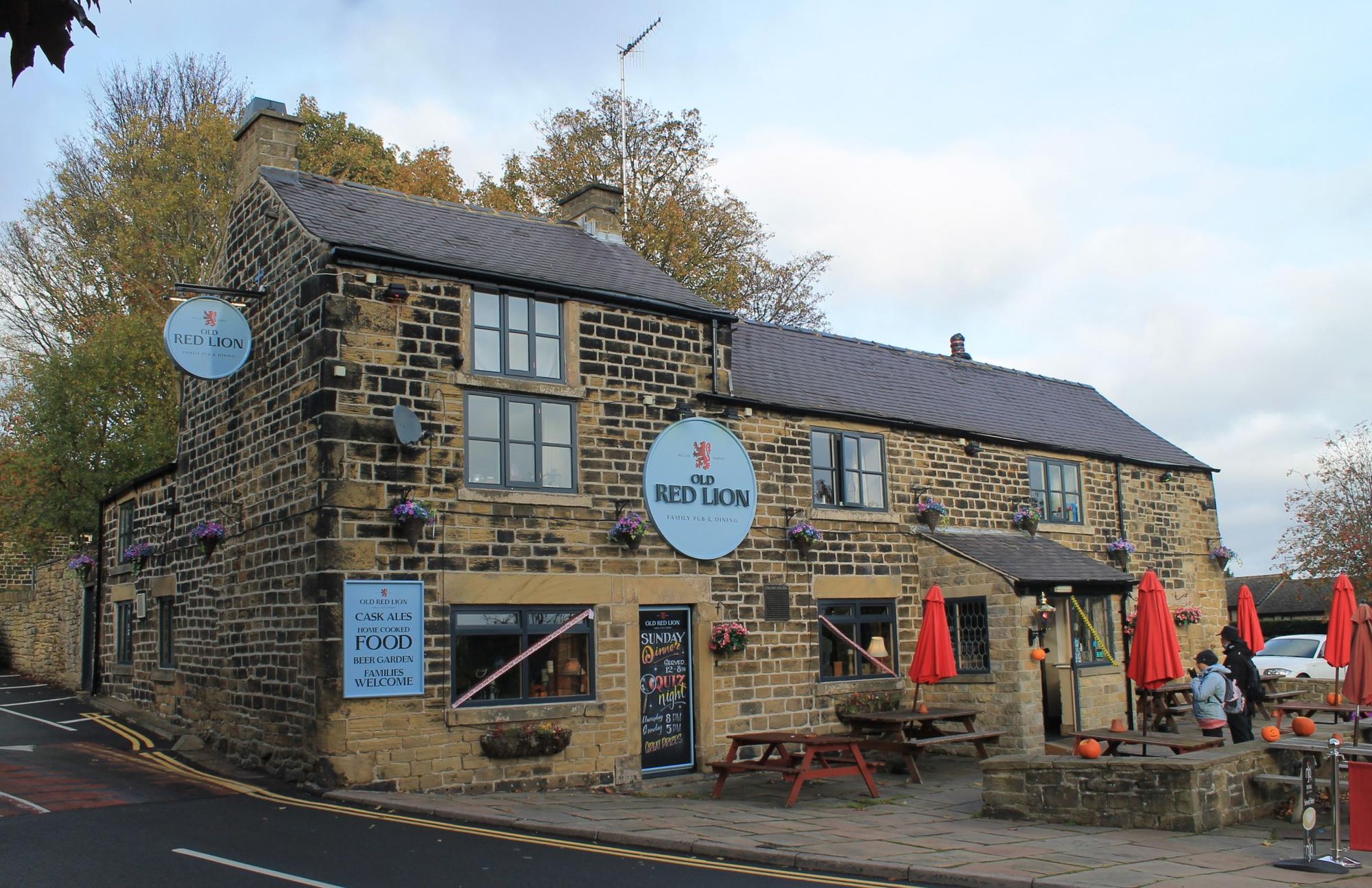 Old red Lion, Grenoside. (Pub, External, Key). Published on 27-10-2018