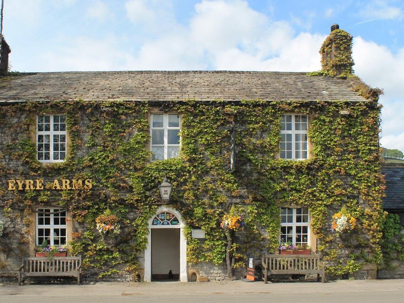 Old Eyre Arms, Hassop. (Pub, External, Key). Published on 28-04-2019