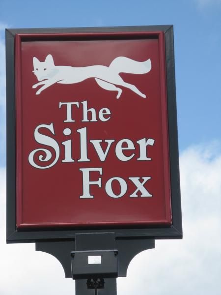 Silver Fox. (Pub, External, Sign). Published on 08-01-2014