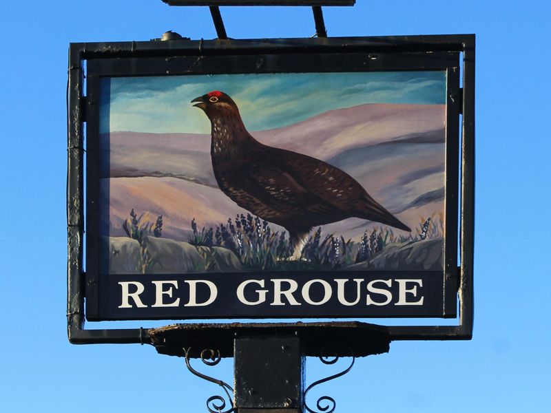 The Red Grouse. (External, Sign). Published on 14-01-2019