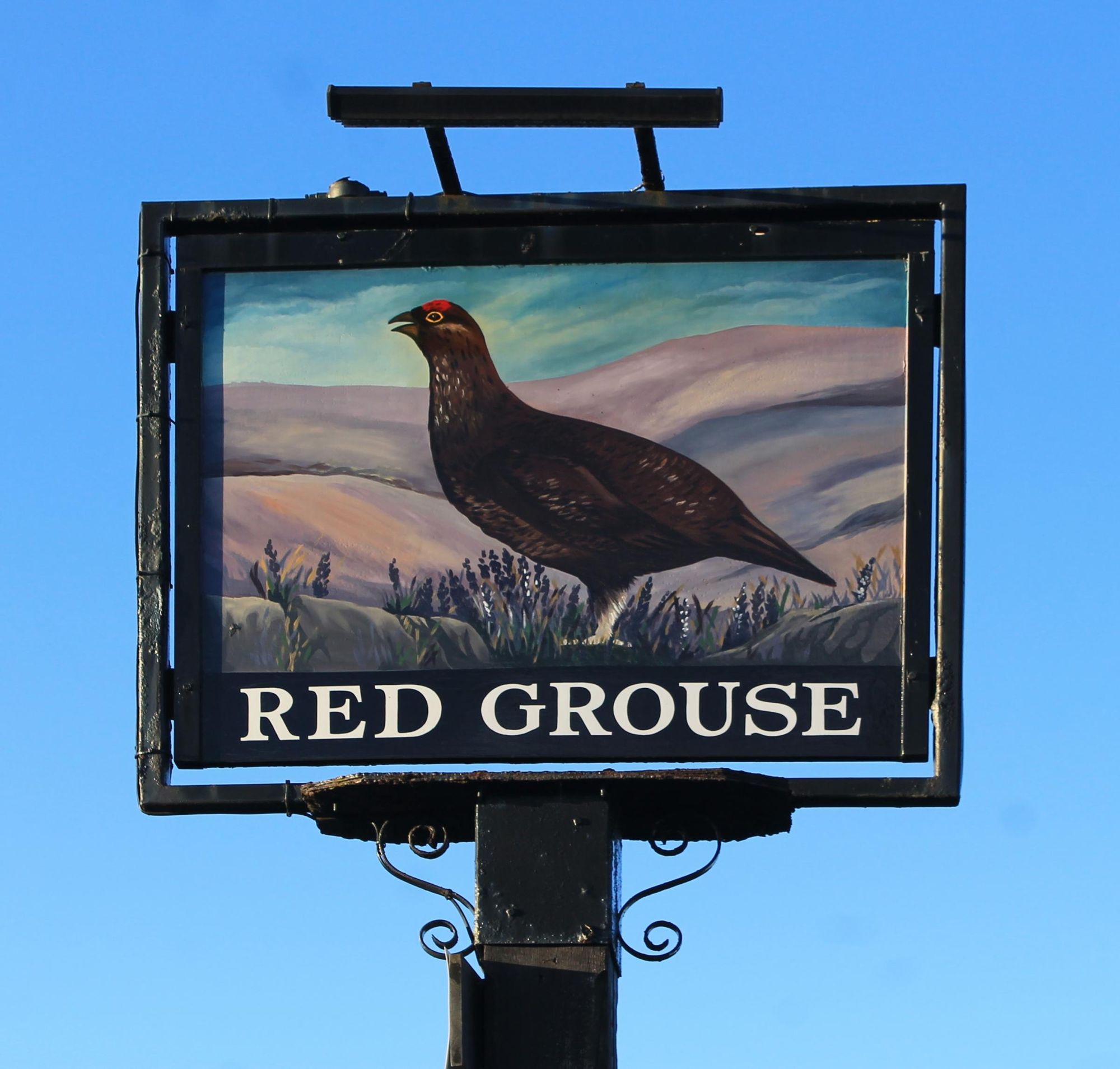 The Red Grouse. (External, Sign). Published on 14-01-2019