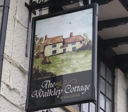 Walkley Cottage Pub Sign. (External, Sign). Published on 12-02-2015