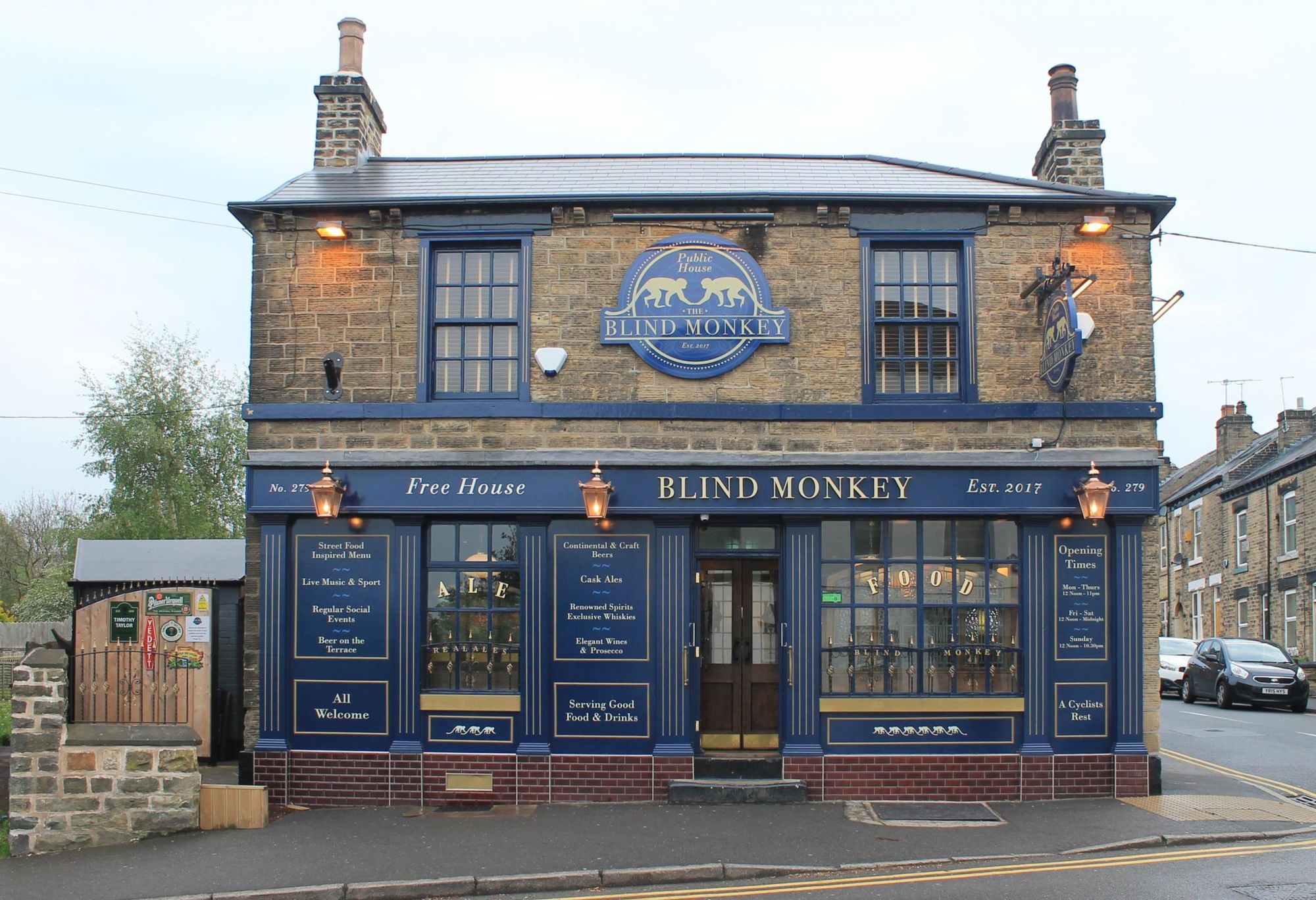 The Blind Monkey. (Pub, External, Key). Published on 08-05-2019