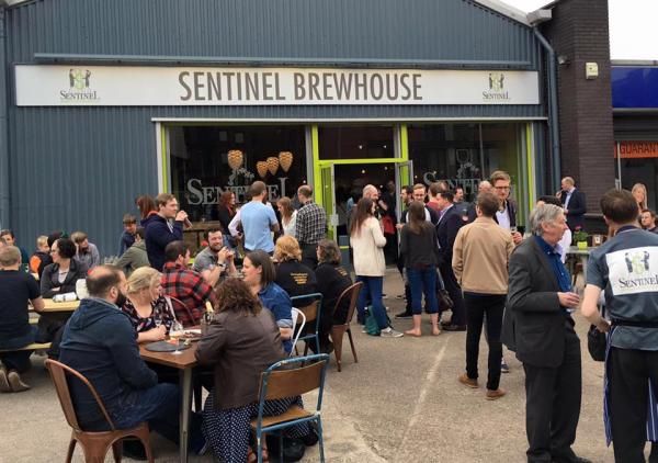 External shot of Sentinel Brewery at launch event. (Pub, External). Published on 17-07-2016