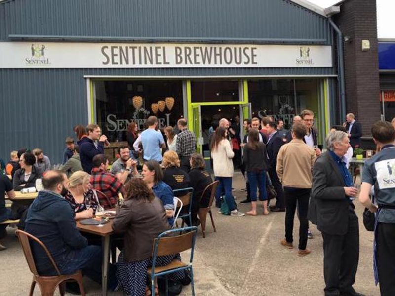 External shot of Sentinel Brewery at launch event. (Pub, External). Published on 17-07-2016