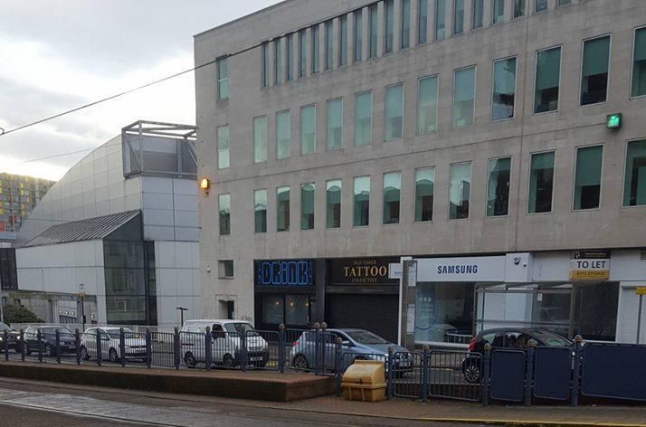 Drink Inn viewed from tram stop. (External). Published on 17-12-2016