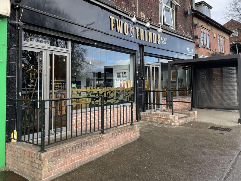 Two Thirds. (Pub, External, Key). Published on 27-02-2023