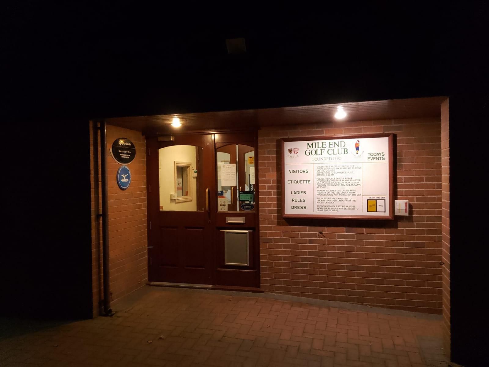Submit Updates for Mile End Golf Club, Oswestry CAMRA Experience
