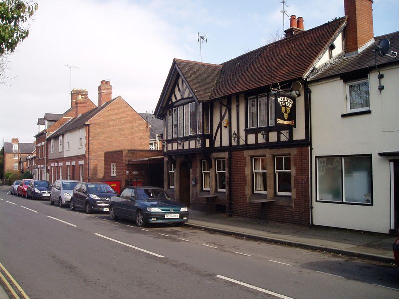 Belle Vue Tavern, Shrewsbury. (Pub, External). Published on 27-09-2012 