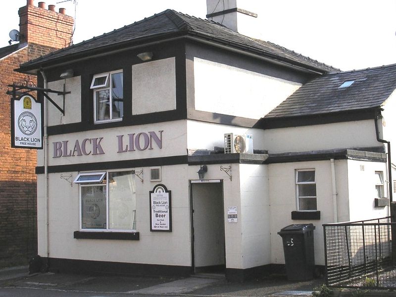 Black Lion, Oswestry. (Pub, Key). Published on 27-09-2012