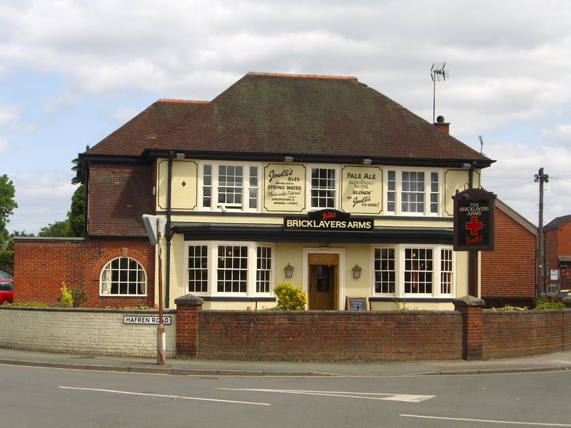 Bricklayers Arms (Copthorne), Shrewsbury. (Pub, External). Published on 27-09-2012 