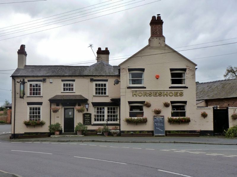 Horseshoes Inn, Tilstock. (Pub, External, Key). Published on 27-09-2012