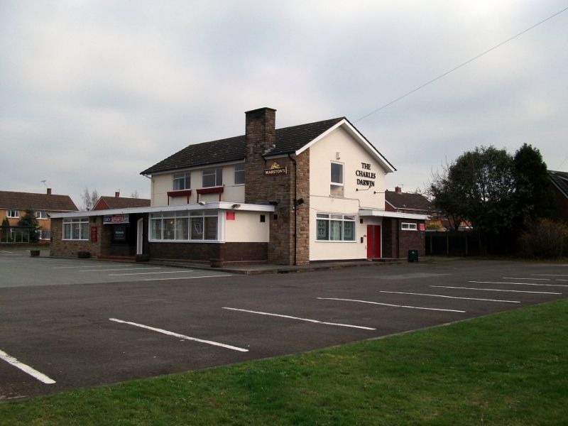 Charles Darwin, Shrewsbury. (Pub, External, Key). Published on 27-09-2012 