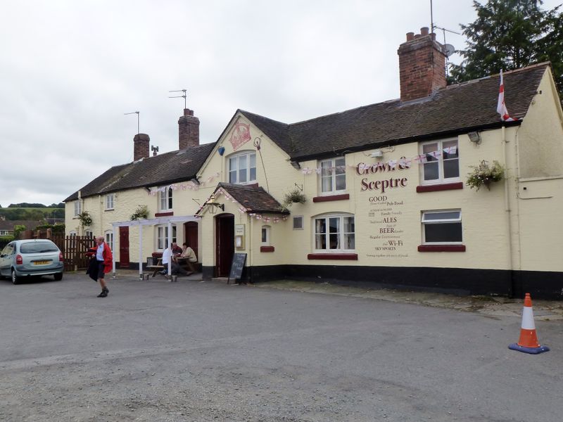 Crown & Sceptre, Minsterley. (Pub, External). Published on 27-09-2012