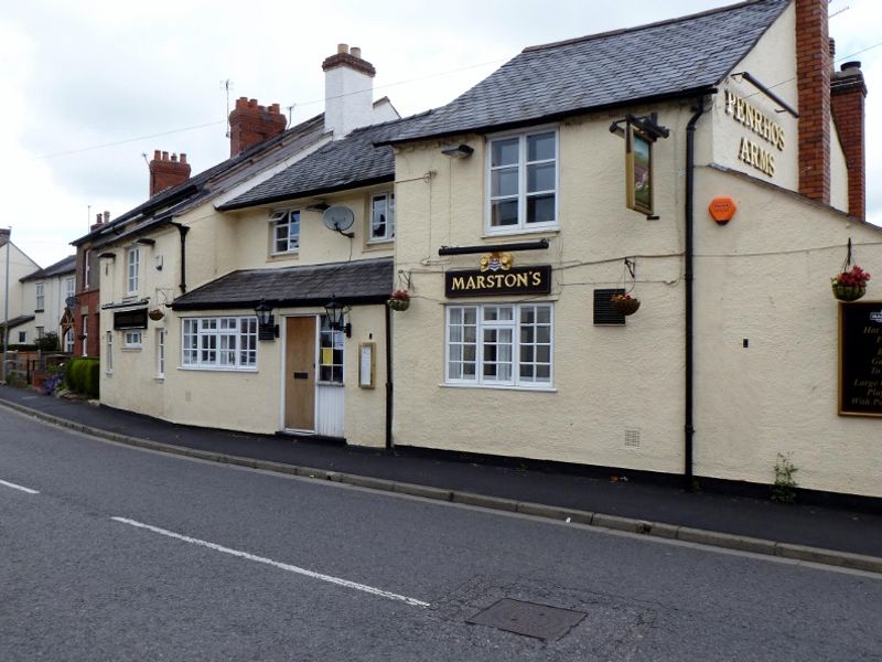 Penrhos Arms, Whittington. (Pub, External). Published on 27-09-2012