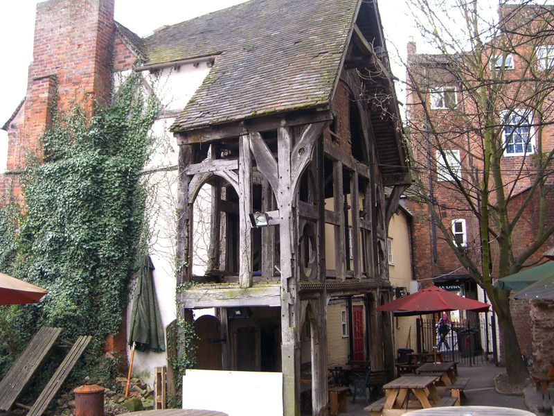 Nags Head, Shrewsbury - Remains of Nags Head Hall. (Pub, Garden). Published on 27-09-2012