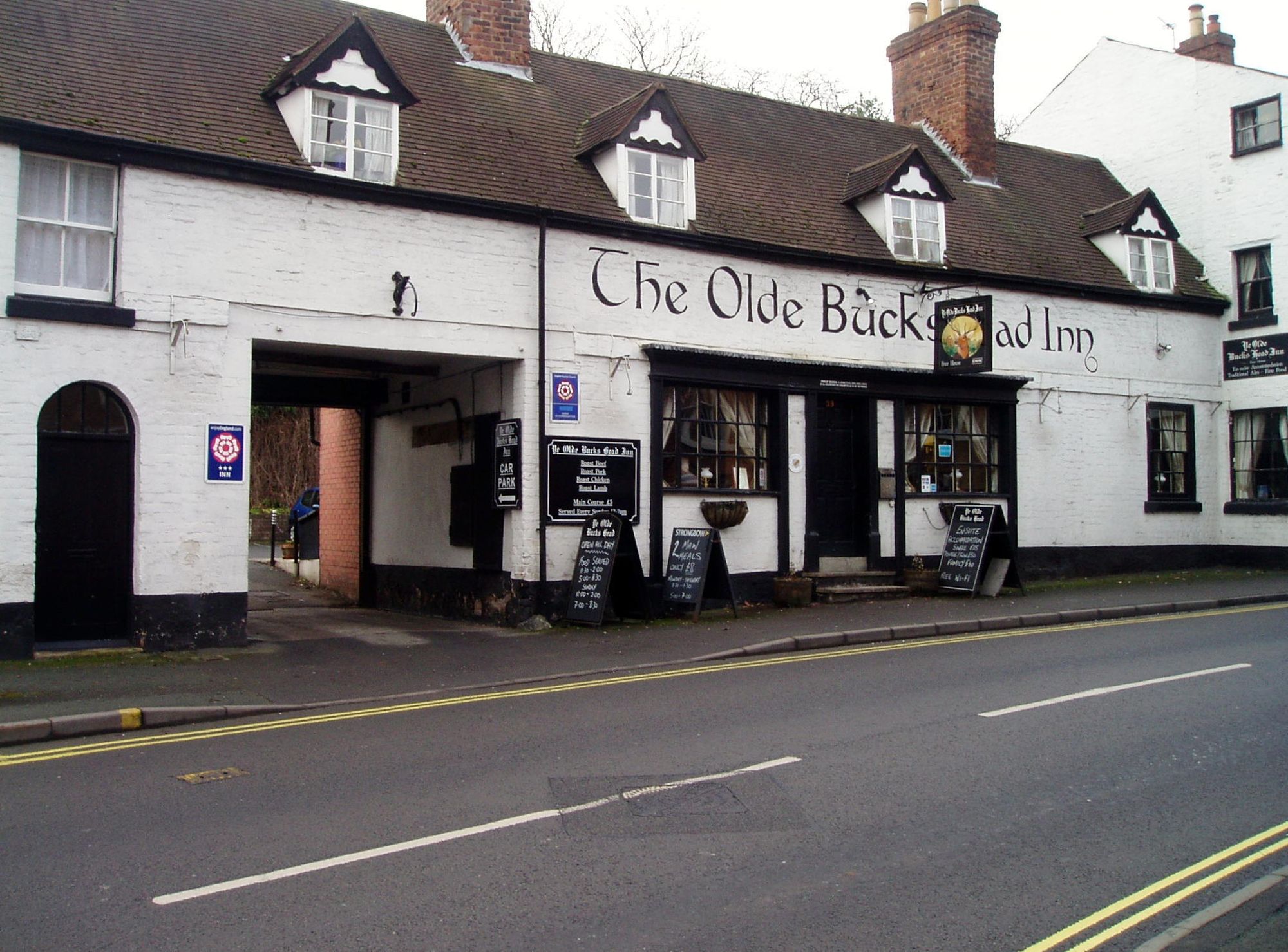 Olde Bucks Head, Shrewsbury. (Pub, External, Key). Published on 27-09-2012