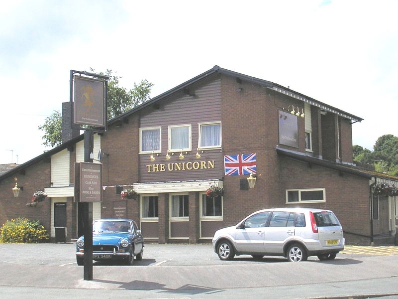 Unicorn, Oswestry. (Pub, External, Key). Published on 27-09-2012