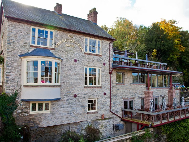 Charlton Arms, Ludlow - View from Ludford bridge. (Pub, Key). Published on 27-09-2012 