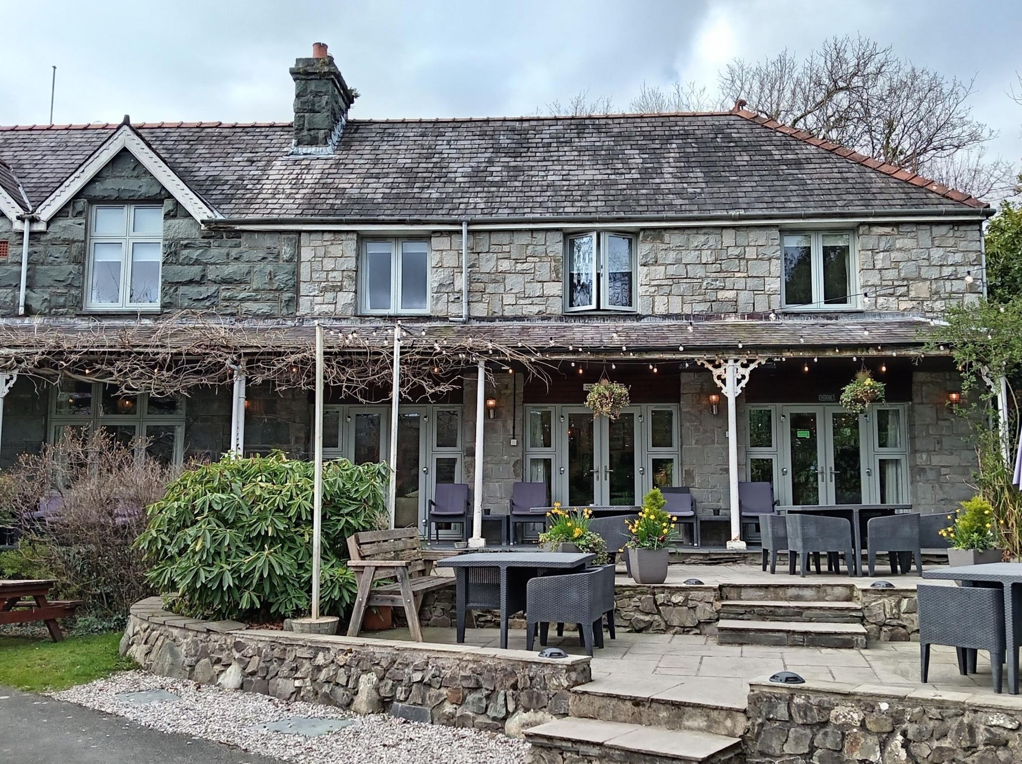 Ty Mawr Hotel, Llanbedr (Photo: Will Larter 13/03/2025). (Pub, External, Key). Published on 21-03-2025