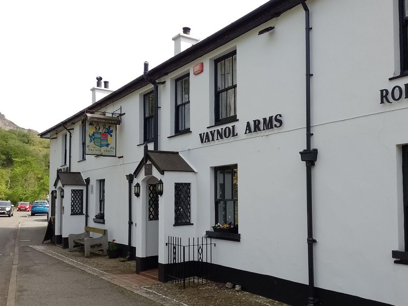 Vaynol Arms, Nant Peris (Photo: Will Larter - 11/05/2024). (Pub, External, Key). Published on 11-05-2024