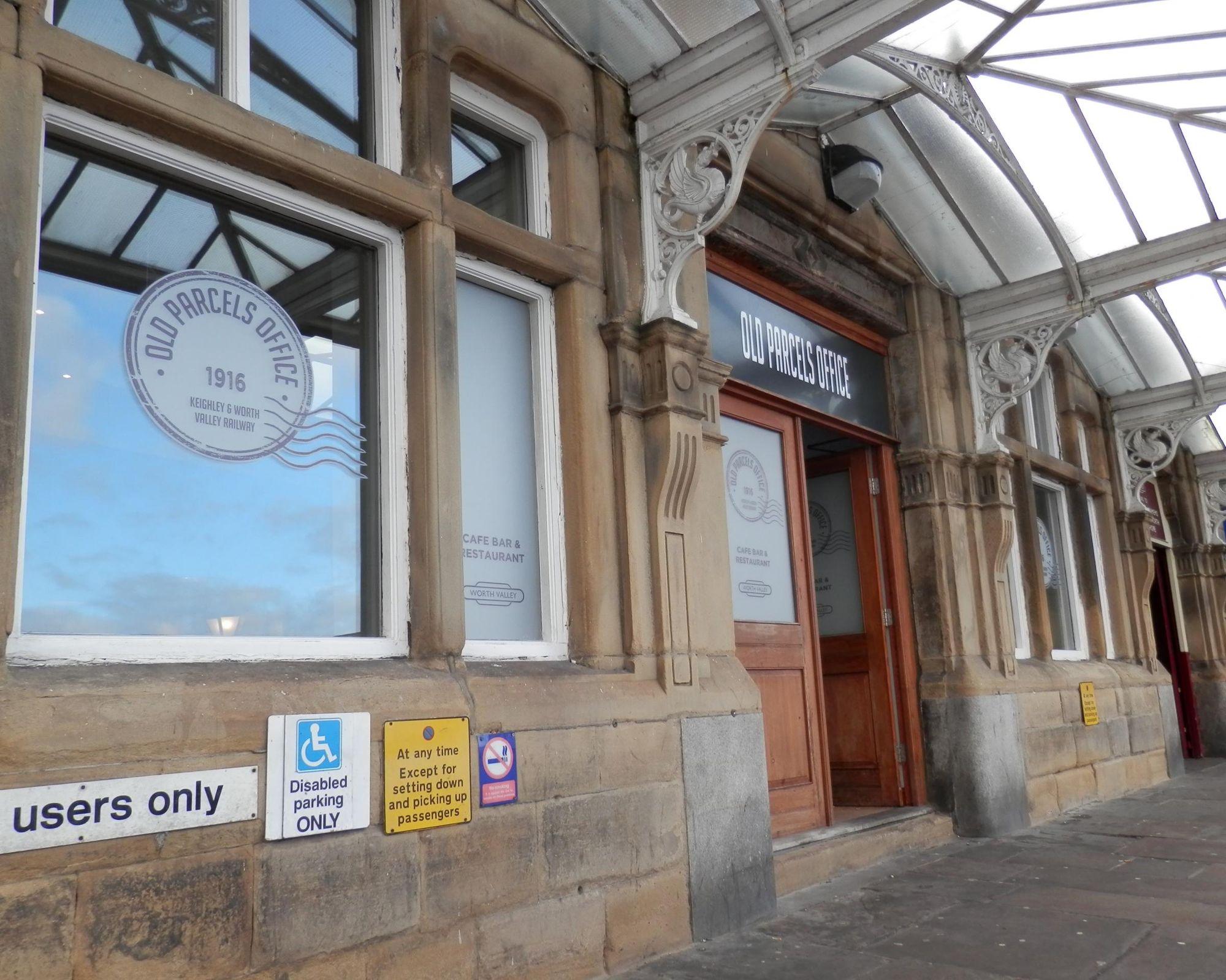 Front of Old Parcel Office. (Pub, External, Key). Published on 10-02-2020