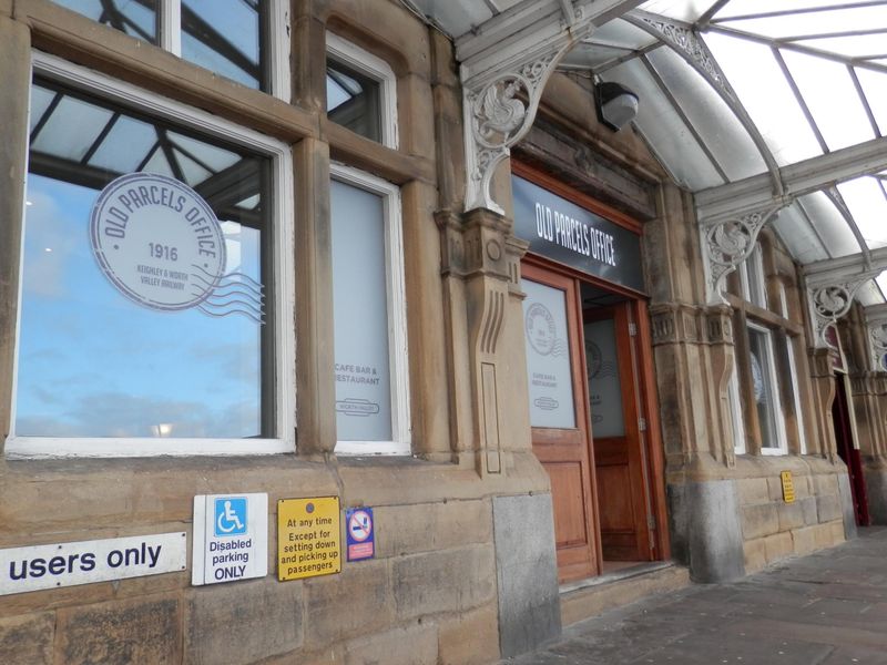 Front of Old Parcel Office. (Pub, External, Key). Published on 10-02-2020