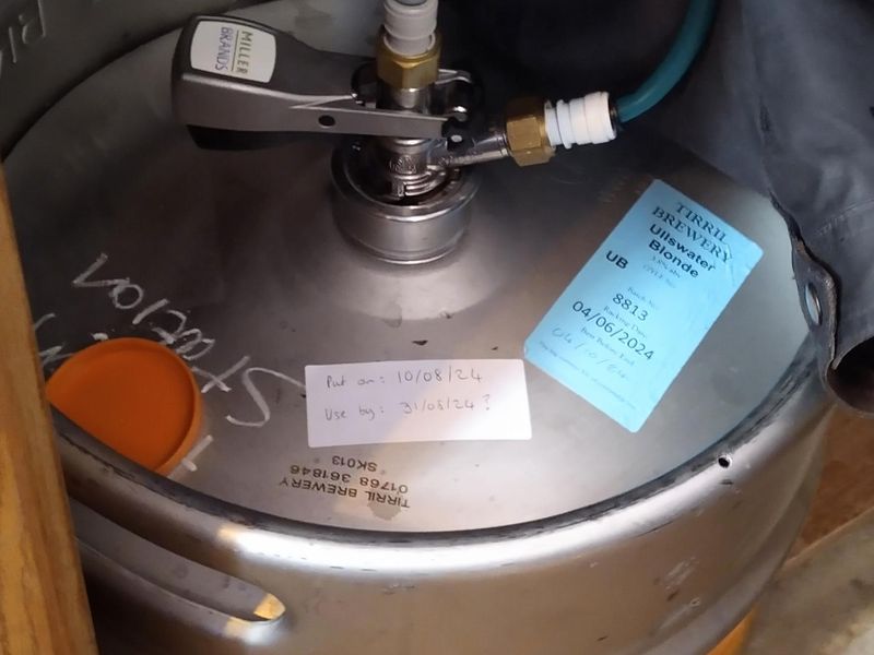 Keg of beer, 24 August 2024. Published on 25-08-2024