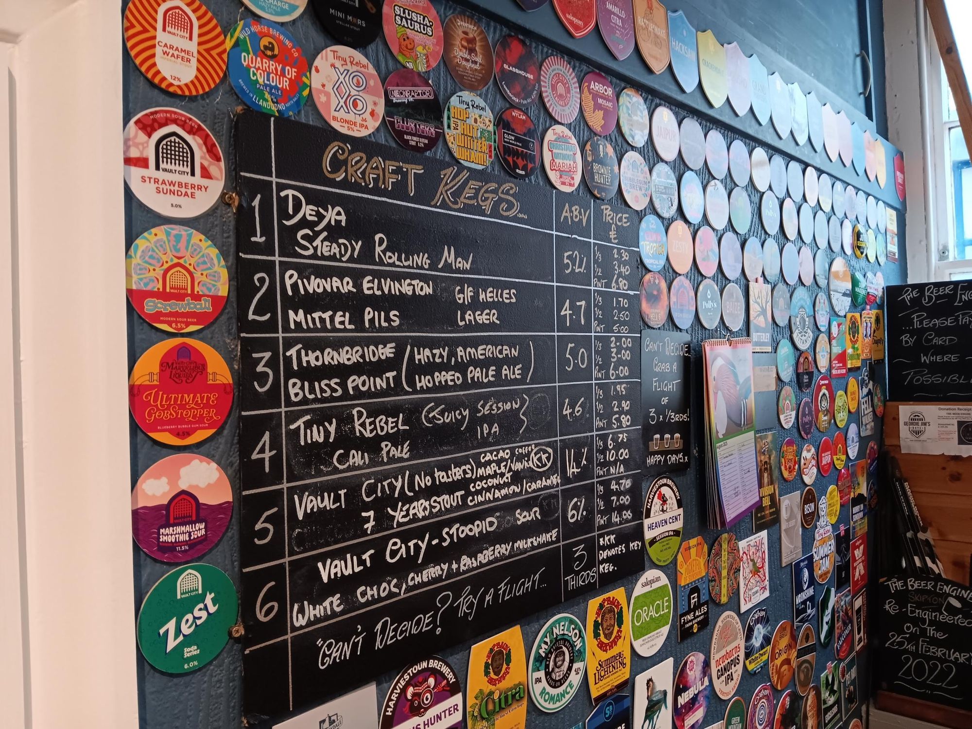 Look for 'KK' in a circle to find real ale in a keg. Published on 22-09-2025