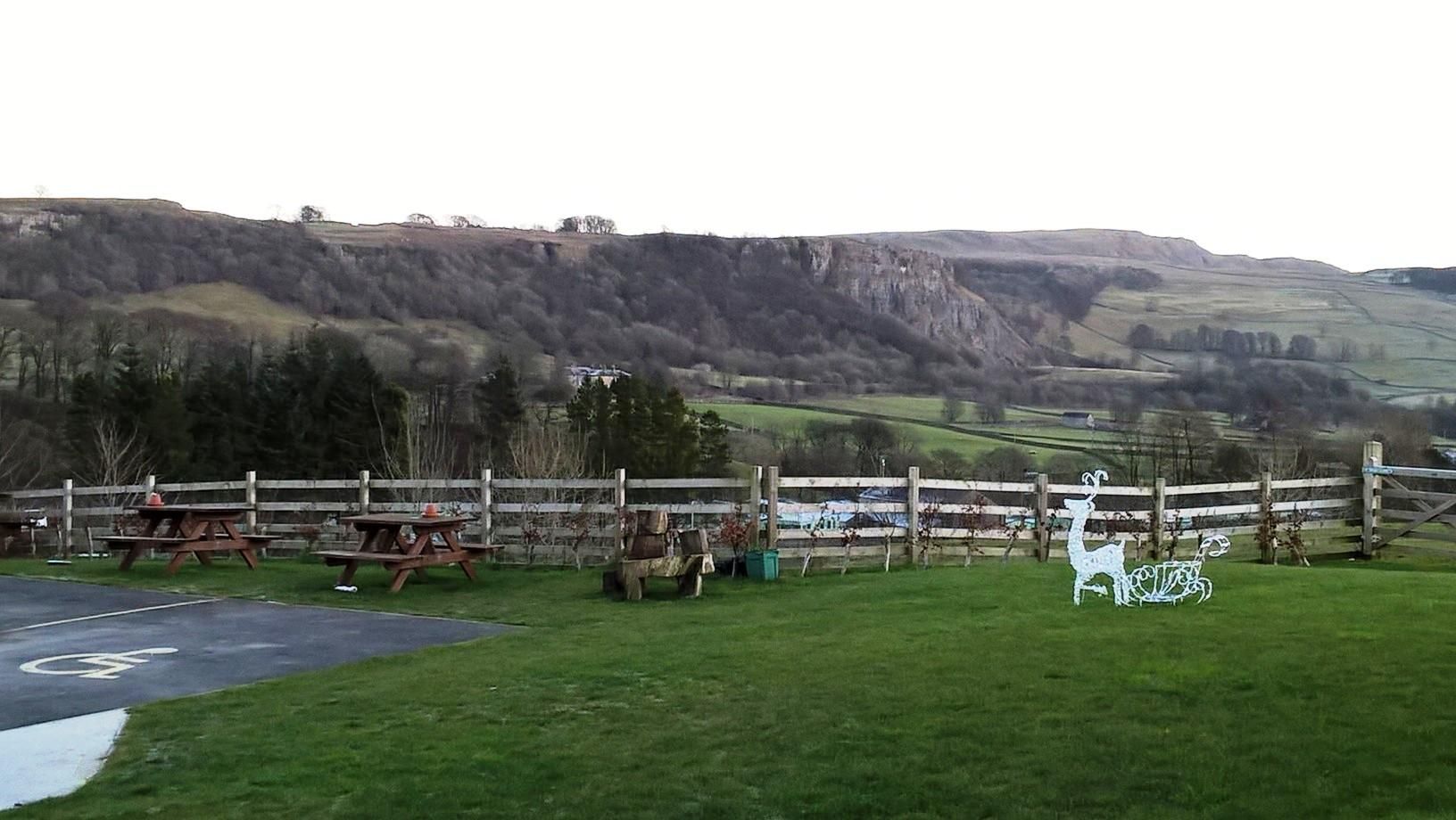 Garden and view, Knights Table, Little Stainforth, Settle. (External, Garden). Published on 14-02-2018