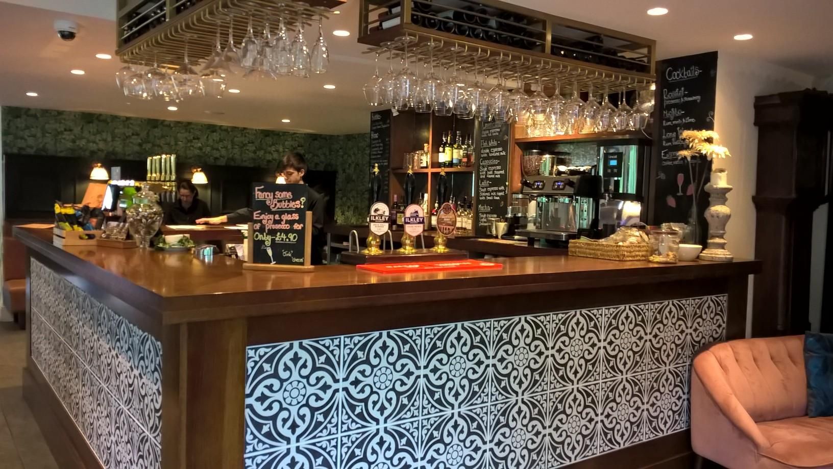 Beck Hall, Malham, bar, August 2018. (Pub, Bar). Published on 20-08-2018