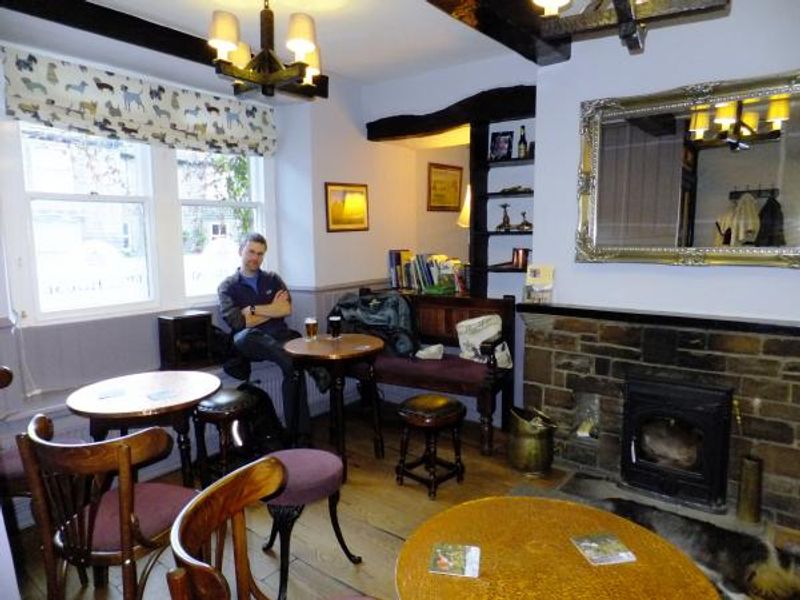 main bar area, the Crown, Addingham. (Pub, Bar). Published on 21-10-2014