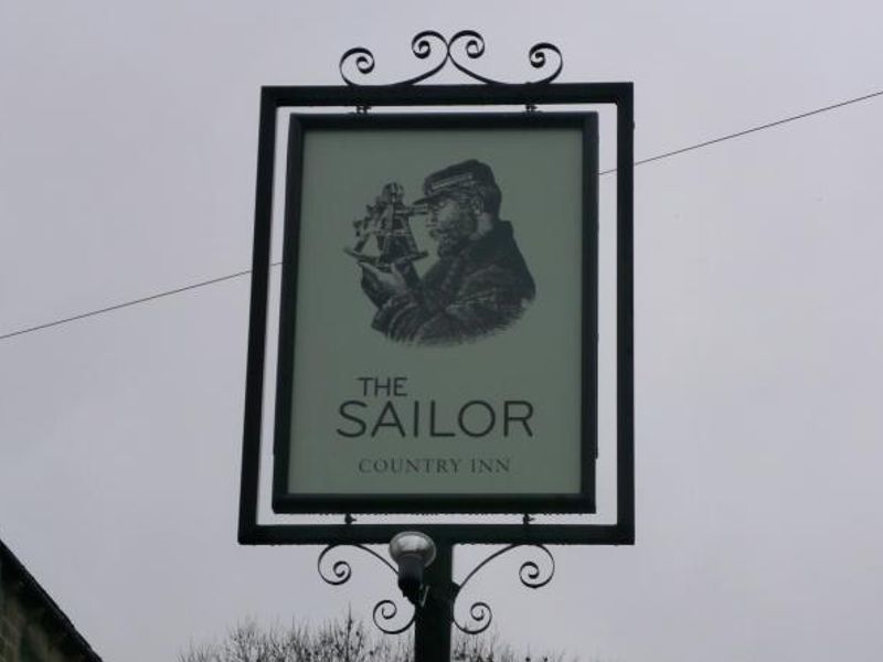 The Sailor, Adddingham, pub sign Jan 2016. Published on 02-02-2016