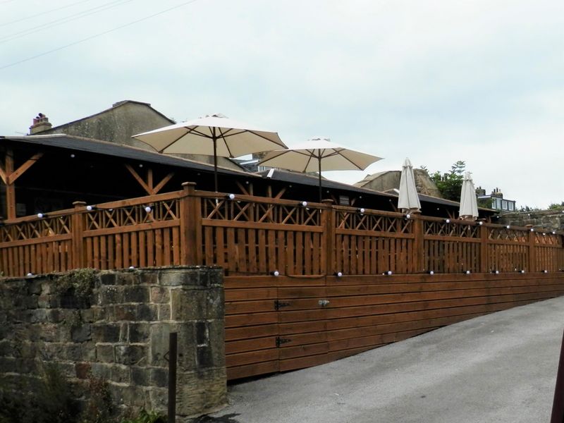 Outside seating at back 2021. (Pub, External). Published on 01-09-2021