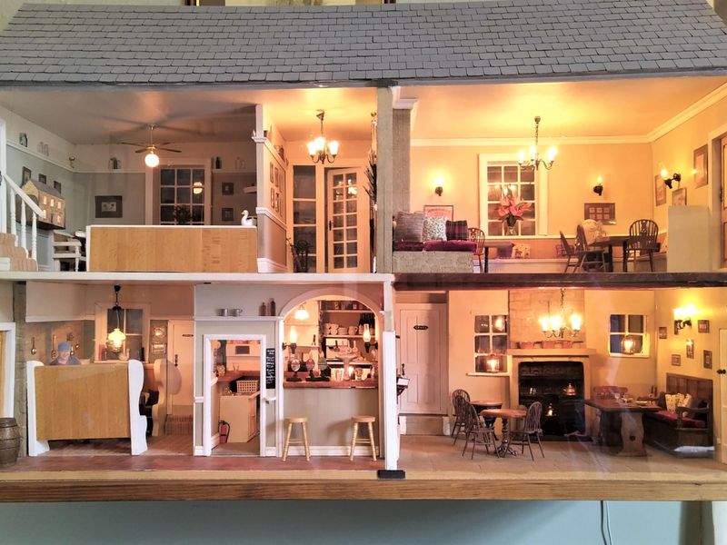 Model of inside pub 2022. (Pub). Published on 29-09-2022