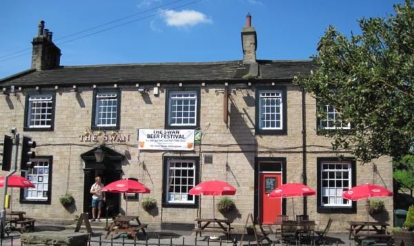 The Swan, Addingham. (Pub, External). Published on 23-01-2015