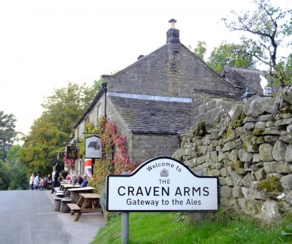 Welcome to the Craven Arms, Appletreewick, 2014. (Pub, External). Published on 17-10-2014