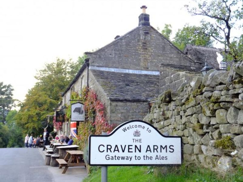 Welcome to the Craven Arms, Appletreewick, 2014. (Pub, External). Published on 17-10-2014