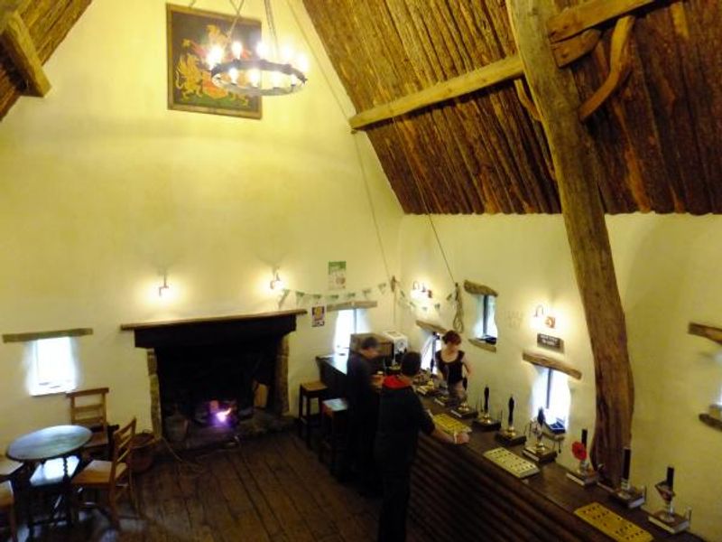 Beer festival, the Cruck Barn, Craven Arms, Appetreewick. (Pub). Published on 21-10-2014
