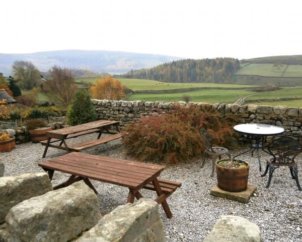 View from beer garden, Craven Arms, Appletreewick. (External, Garden). Published on 05-11-2015