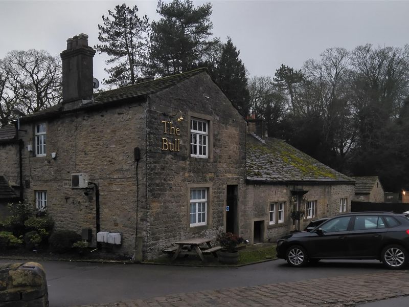 Bull, Broughton, view from A59, February 2026. (Pub, External). Published on 07-02-2026 