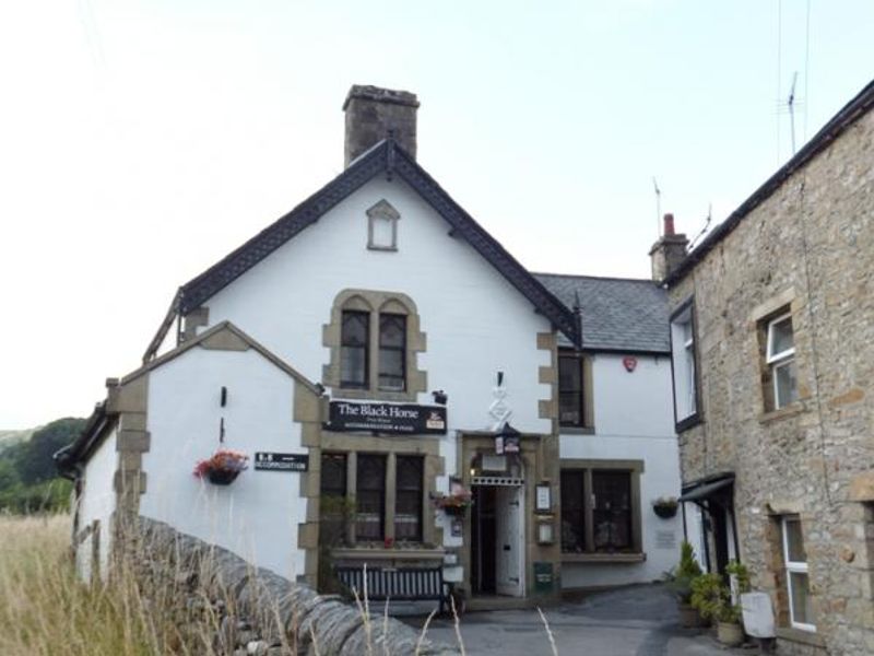 Black Horse, Giggleswick, prior to 2018 closure. (Pub, External). Published on 20-01-2015