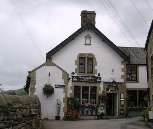 Black Horse, Giggleswick, prior to 2018 closure. (Pub, External). Published on 20-01-2015