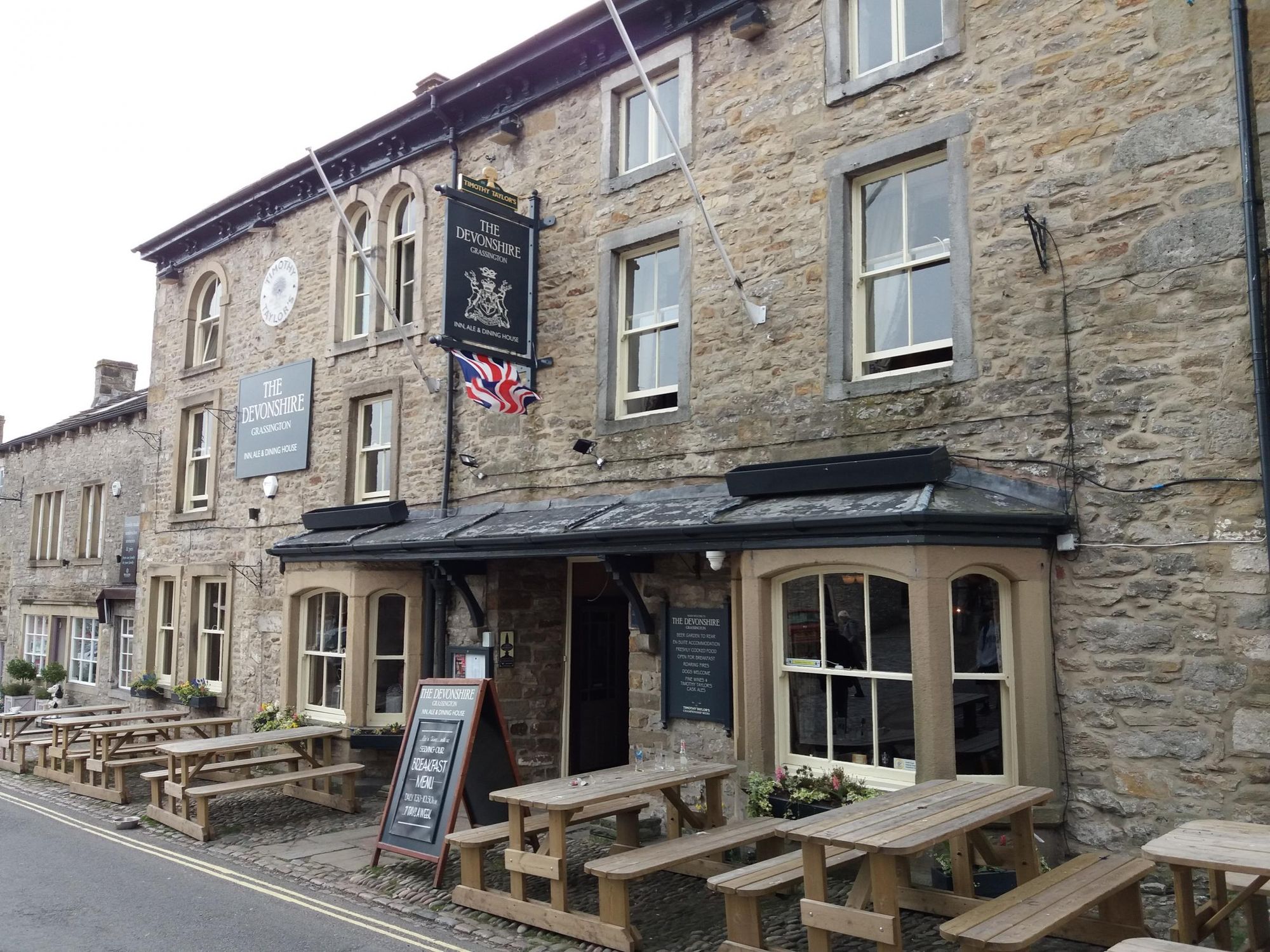 Devonshire Arms, Grasssington, 2017. (Pub, External, Key). Published on 10-05-2017