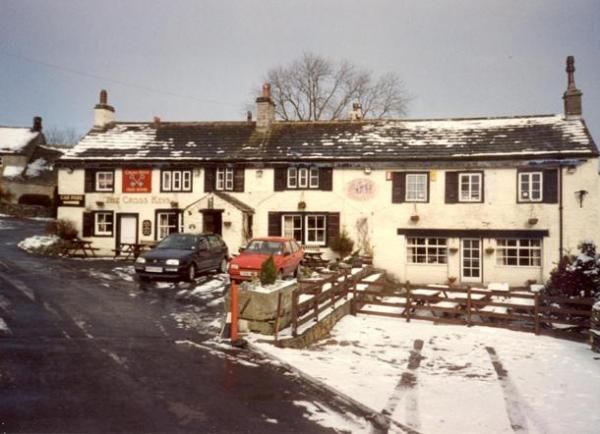 Cross Keys, East Marton. (Pub, External). Published on 21-01-2015