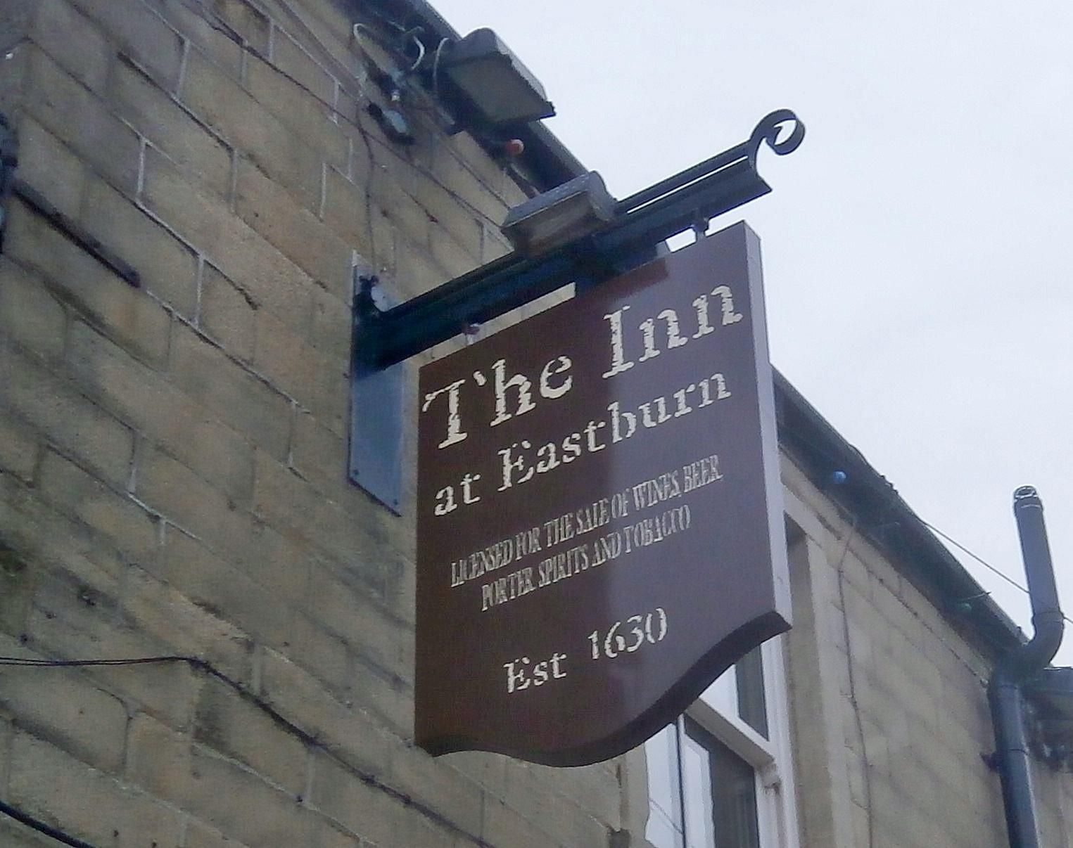 Inn at Eastburn sign May 2019. (Pub, Sign). Published on 20-05-2019