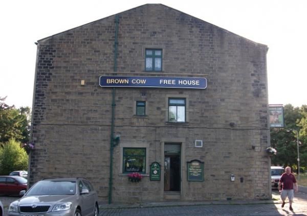 Brown Cow, Keighley. (Pub, External). Published on 28-01-2015