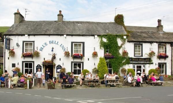 the Blue Bell, Kettlewell circa 2005. (Pub, External). Published on 17-10-2014