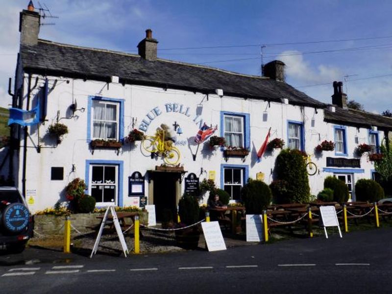 the Blue Bell, Kettlewell, October 2014. (Pub, External, Key). Published on 17-10-2014